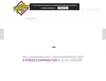 Tablet Screenshot of fitnesscompany-no1.de